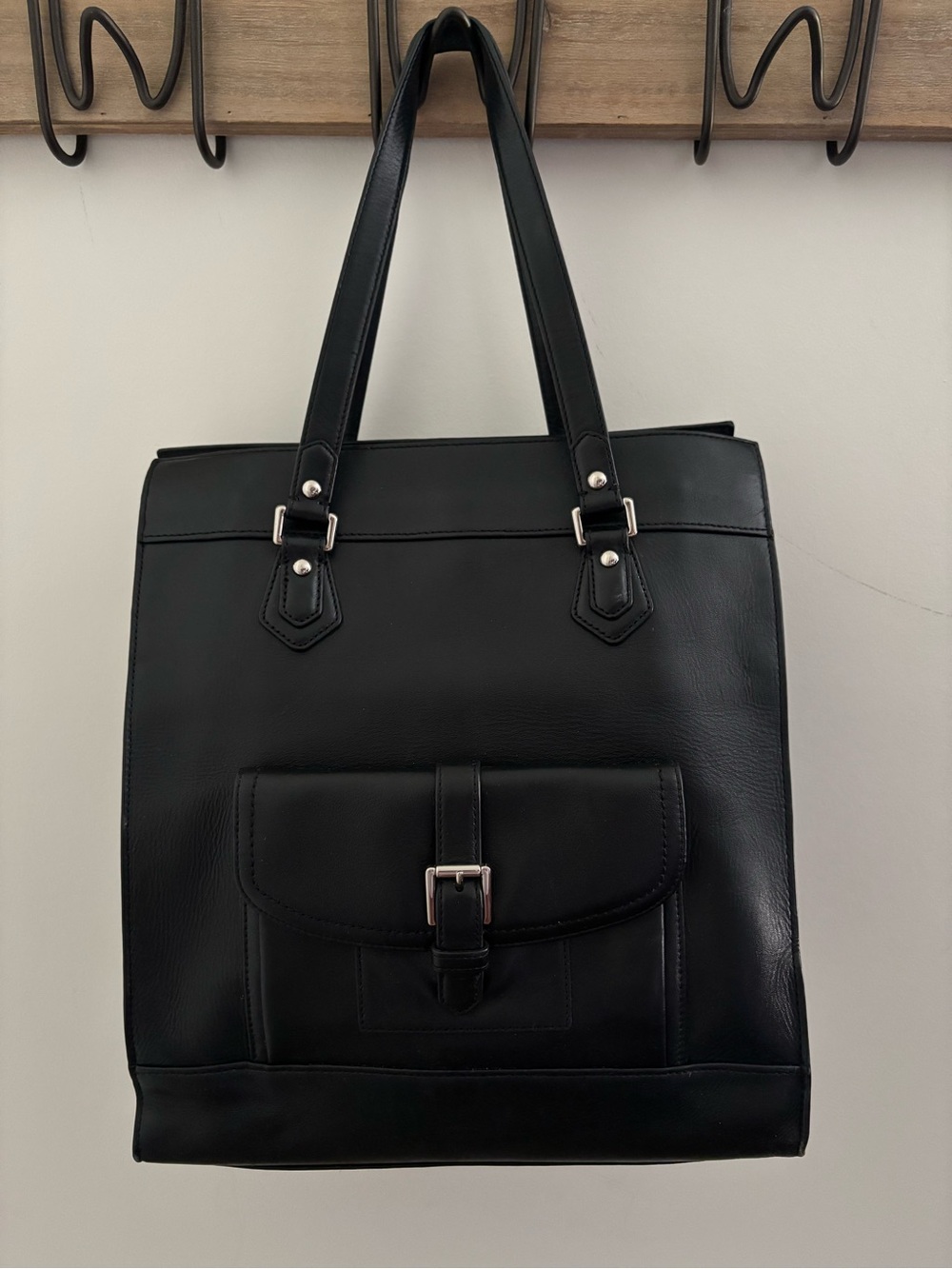 Coach Smooth Leather Charlie Tote Bag!